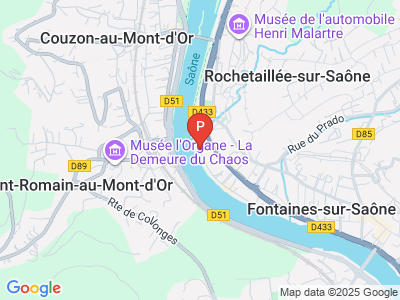 parking Bords de Saône Rochetaillée-sur-Saône