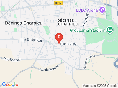 parking Carnot Pompiers Décines-Charpieu