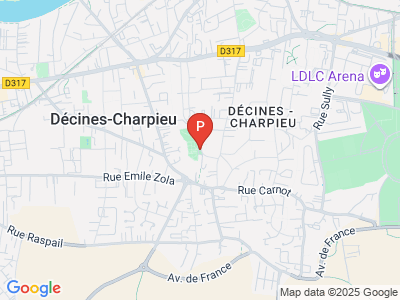 parking Cimetière Décines-Charpieu