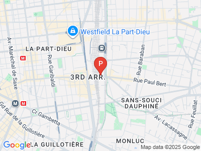 parking Gare de la Part-Dieu Lyon 3e Arrondissement
