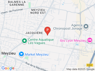 parking Mas des entreprises Jonage