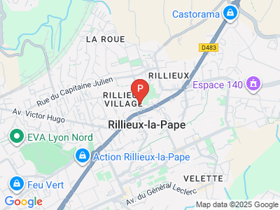 parking Parc Brosset Rillieux-la-Pape