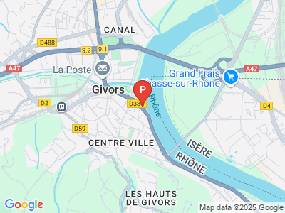 parking Bas Port Givors