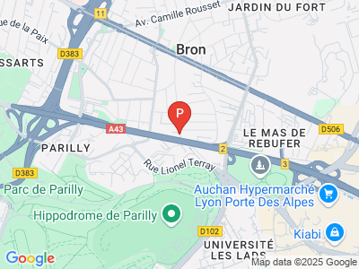 parking Boulodrome Bron