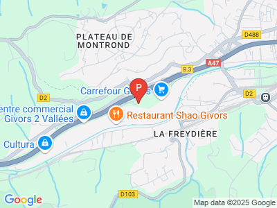 parking CC Givors 2 vallées Givors