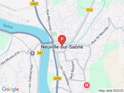 parking Curie Neuville-sur-Saône