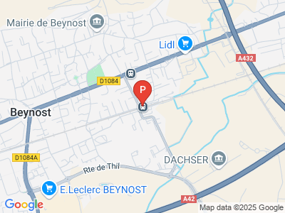 parking Gare de Beynost