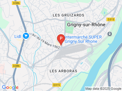 parking Intermarché et Bricomarché Grigny