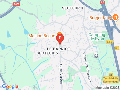 parking Le Barriot Dardilly