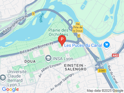 parking Parc Relais Feyssine Villeurbanne