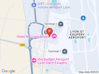 parking Parking P1 - Aéroport Lyon - St-Exupéry