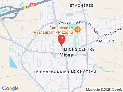 parking Pti frippons Mions